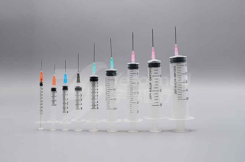 一次性使用无菌注射器 带针（三件插口）